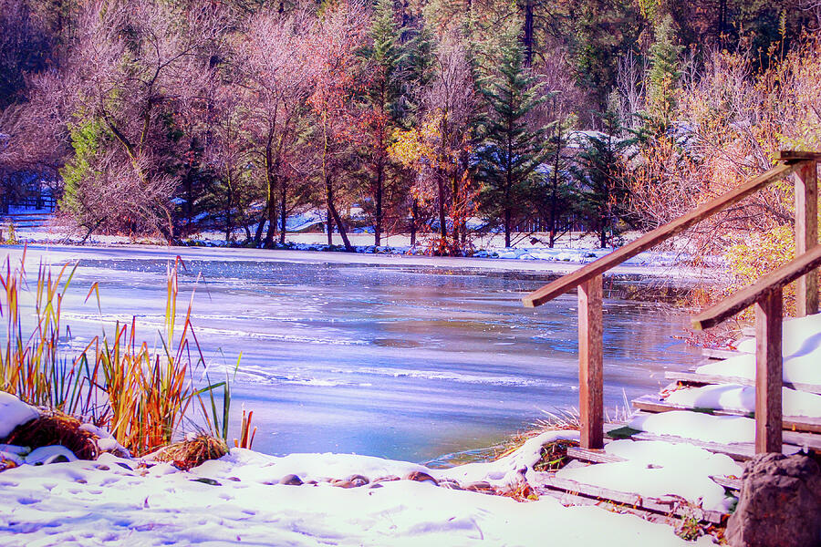 Winter Photograph - Stairway To Heaven by William Havle