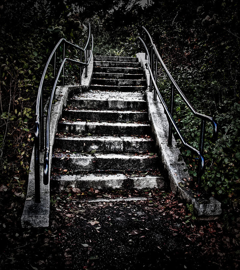 Stairway To Photograph by Jeff Cooper