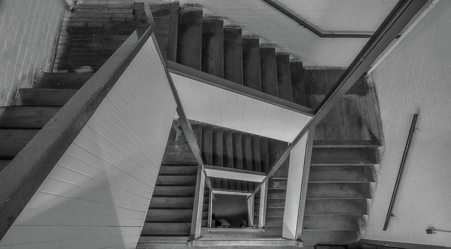 Stairwell Photograph by George Pennington