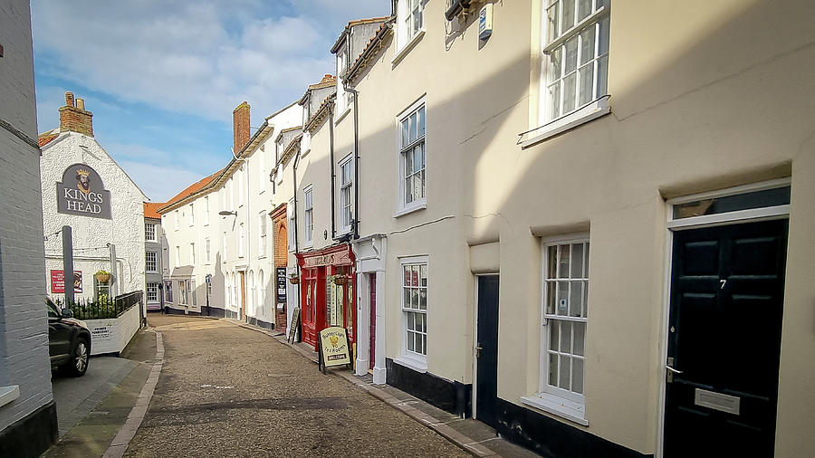 Staithe Street in Wells next the Sea Photograph by Gordon James