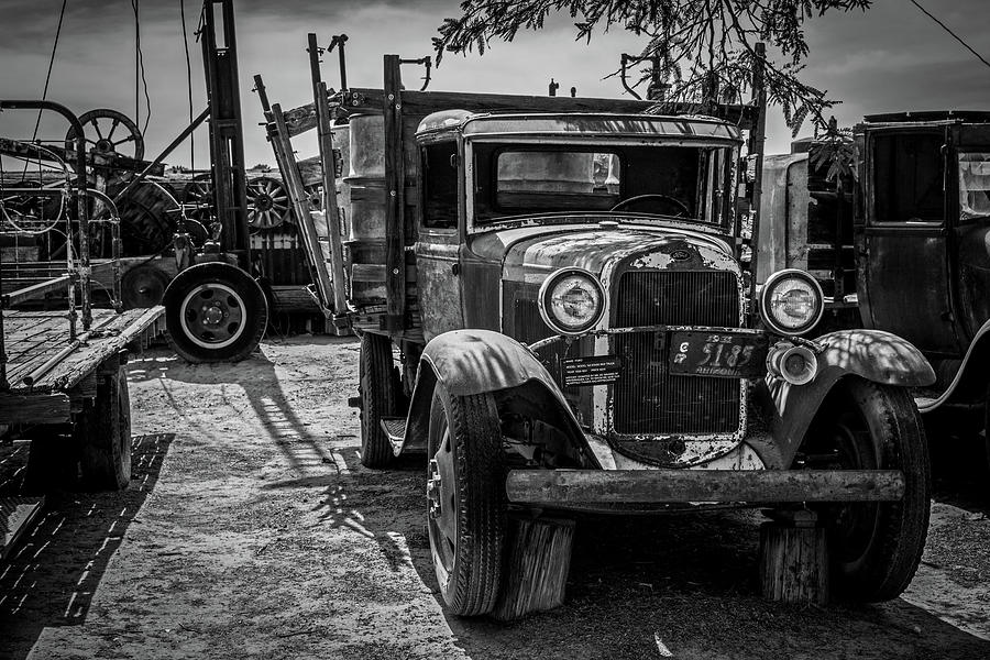 Bard Photograph - Stakebed Truck by Jack and Darnell Est Bard Photograph - Stakebed Truck by Jack and Darnell Est