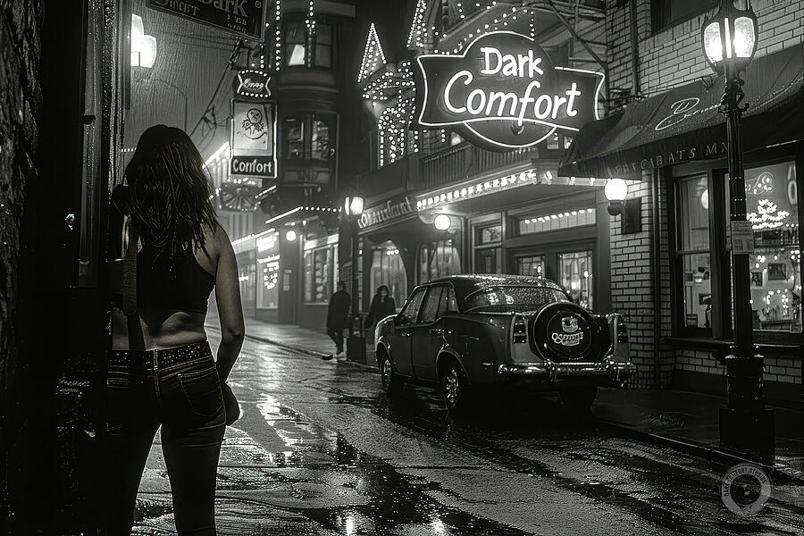 Stalking One Rainy Night Digital Art by Bill Posner Stalking One Rainy Night Digital Art by Bill Posner