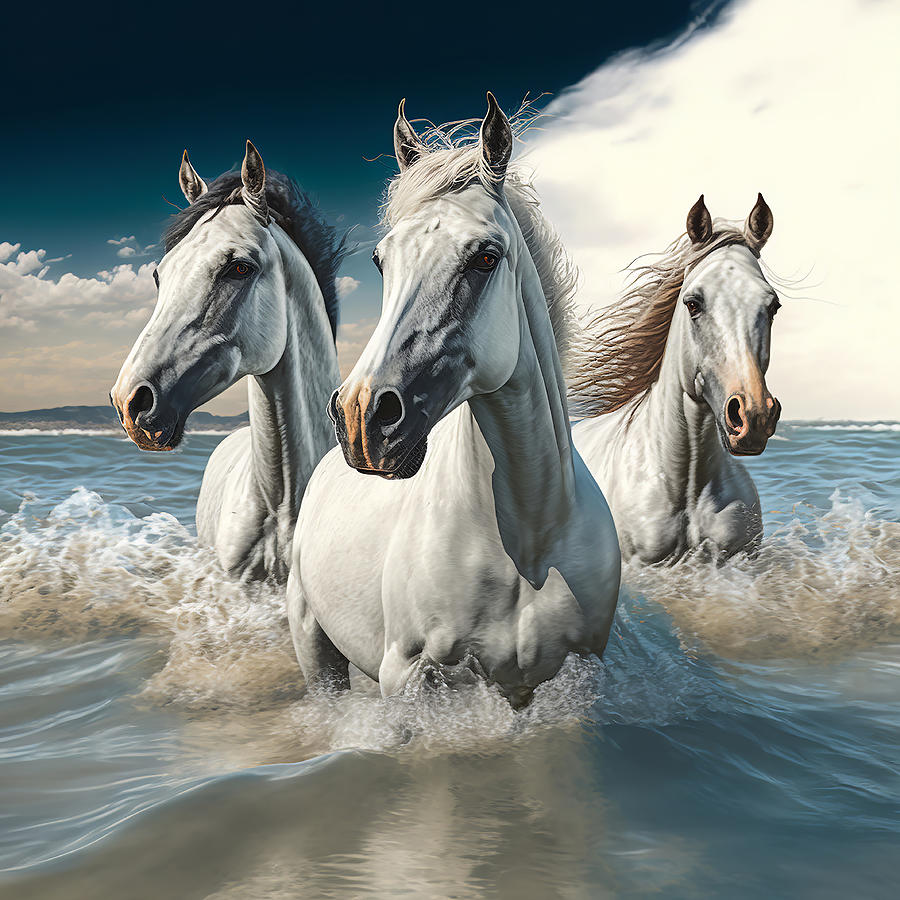 Stallion Beach Photograph by Athena Mckinzie - Pixels