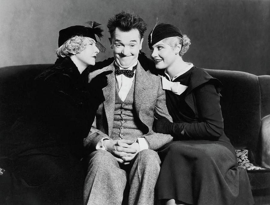 STAN LAUREL in SONS OF THE DESERT -1933-, directed by WILLIAM A. SEITER. Photograph by Album