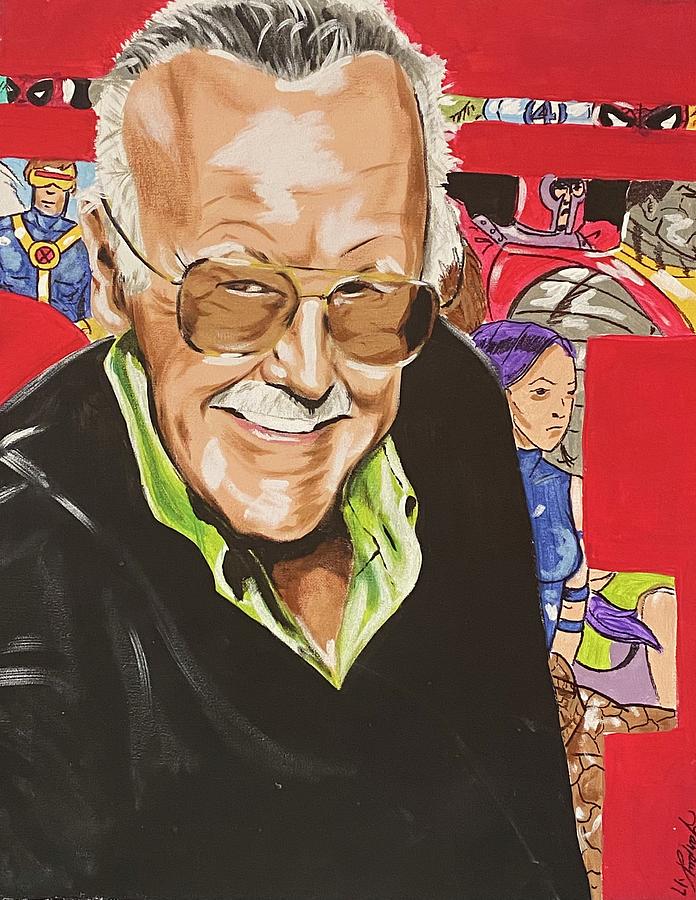 Stan Lee Painting by Tom Tarpey - Fine Art America