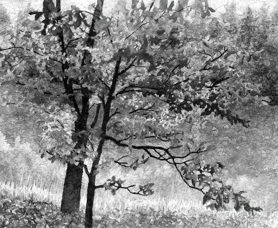 Stand Together In Black And White Painting