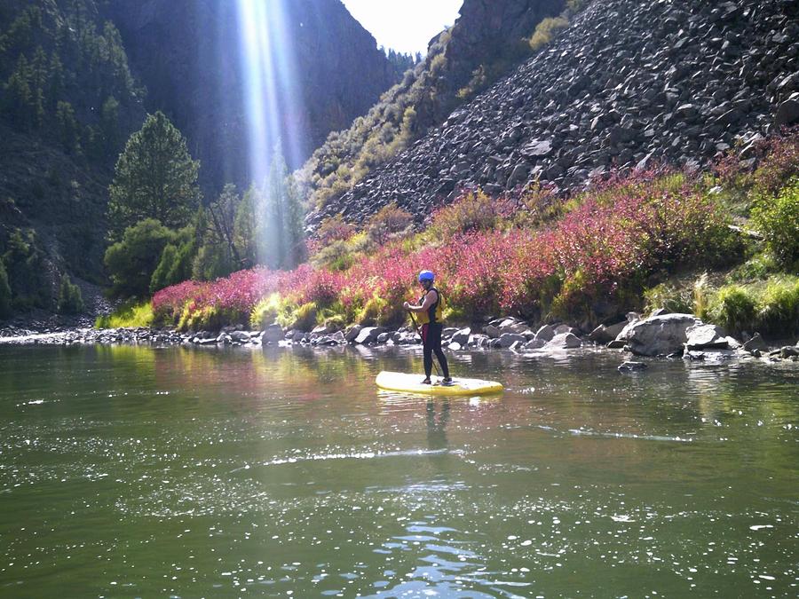 Stand Up Paddle In Colorado Photograph