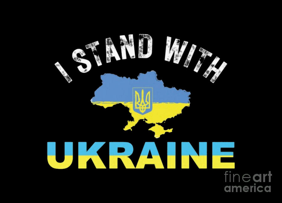 Stand With Ukraine Digital Art By Patricia Alison - Fine Art America