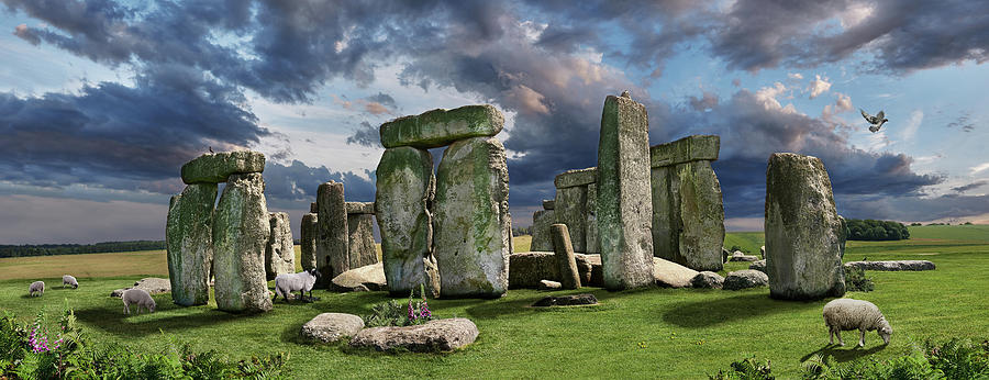 Standing Stones - Beautiful Stonehenge Stone Circle No1 Photograph by Paul E Williams