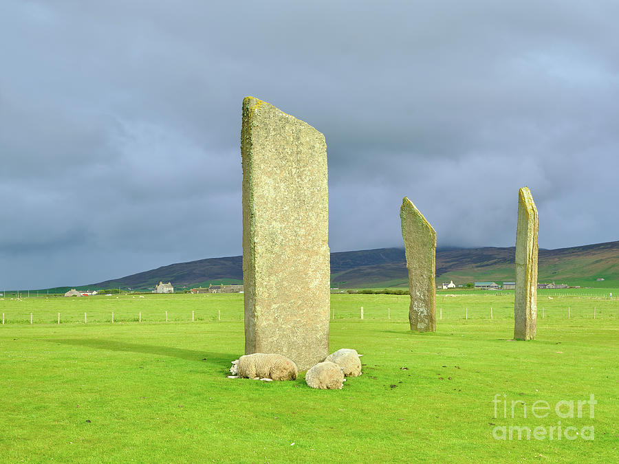 Standing Stones Of Stenness Photograph By Neil Maclachlan Fine Art   Standing Stones Of Stenness Neil Maclachlan 