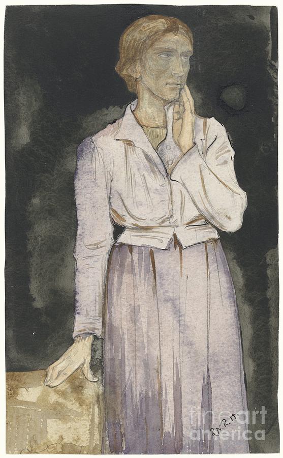 Standing Woman, Richard Nicolaus Roland Holst, 1878 - 1938 Painting