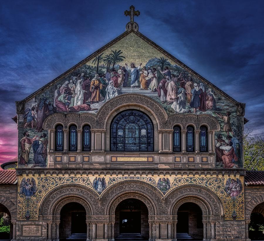 Stanford University Photograph - Stanford Memorial Church by Mountain Dreams