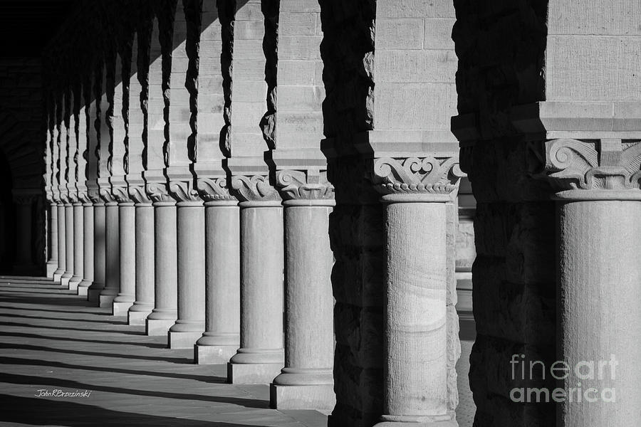 Stanford University Colonnade Photograph by University Icons