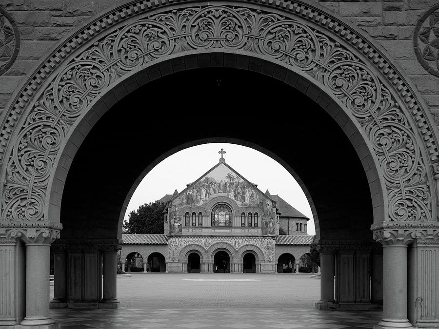 Stanford University Photograph - Stanford Universitys 1903 Memorial Church in Palo Alto California by Carol Highsmith