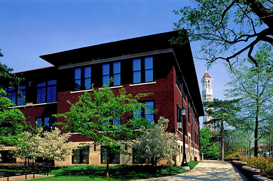 Stanley Coulter Hall And Bell Tower, Purdue University, Indiana ...