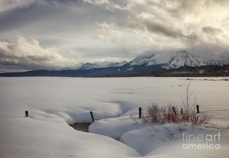 Stanley Winter Afternoon Photograph by Idaho Scenic Images Linda Lantzy
