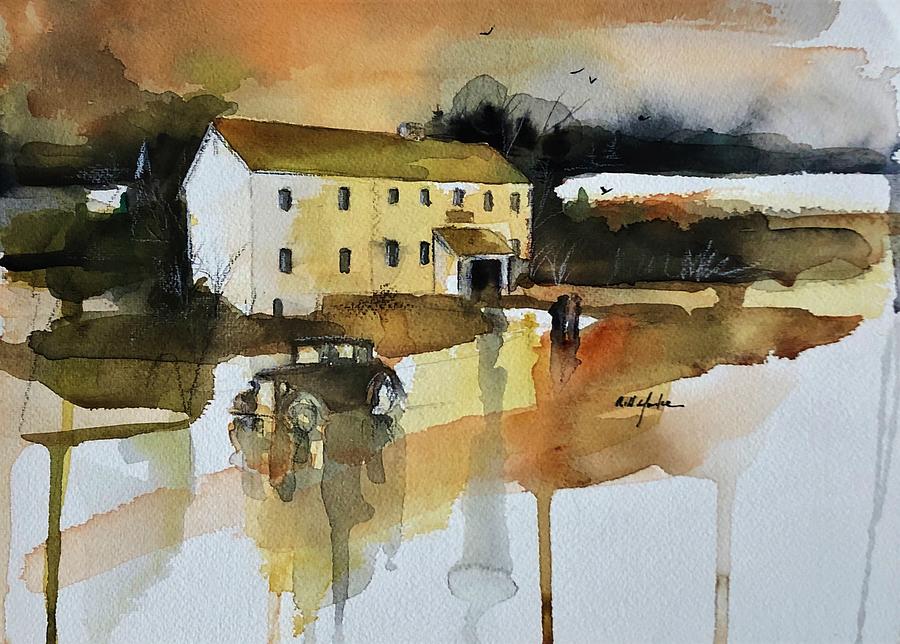 Stantons Mill Painting by Robert Yonke