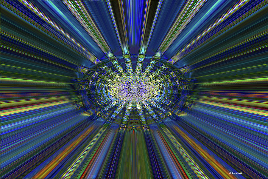 Star Birth Abstract 5408 Digital Art by Tom Janca
