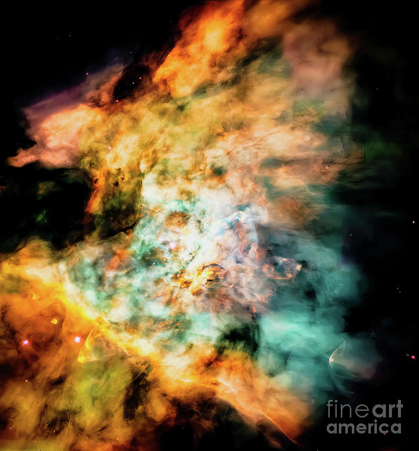 Star Birth in the Orion Nebula Photograph by M G Whittingham