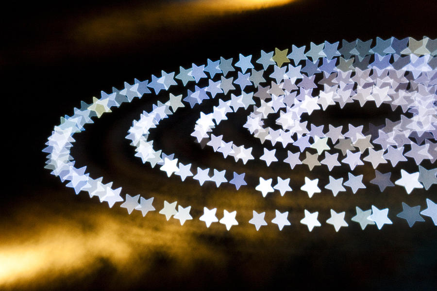 Star Circles Photograph by masahiro Makino