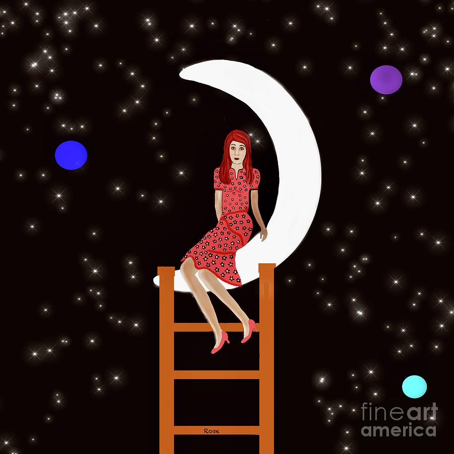 Star dreams Digital Art by Elaine Hayward