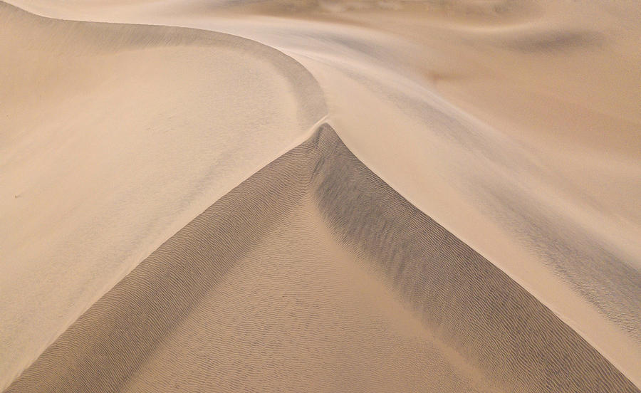 Star Dune Death Valley Photograph by Rand Ningali