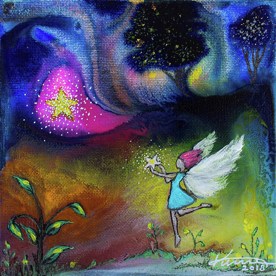 Star Fairy Painting by Kume Bryant