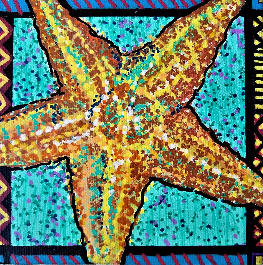 Star Fish is a Sea Star Painting by Sonja Light | Fine Art America