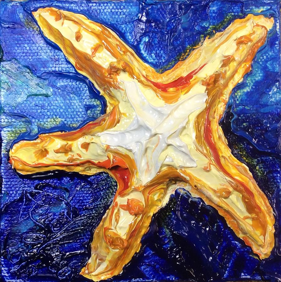 Star Fish Painting by Paris Wyatt Llanso