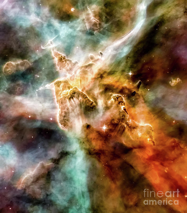 Star Formation in the Carinae Nebula in High Definition Photograph by M G Whittingham