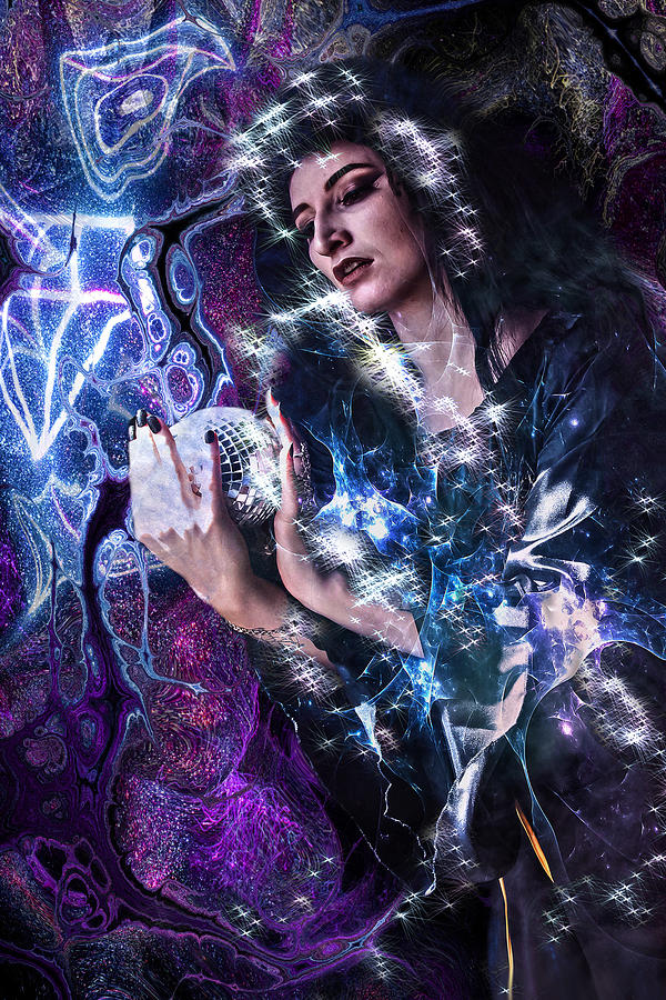 Star Goddess 6 Digital Art by Lisa Yount