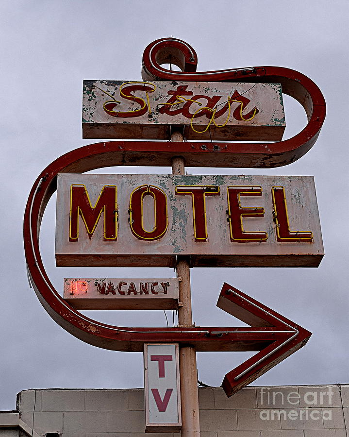 Star Motel Photograph