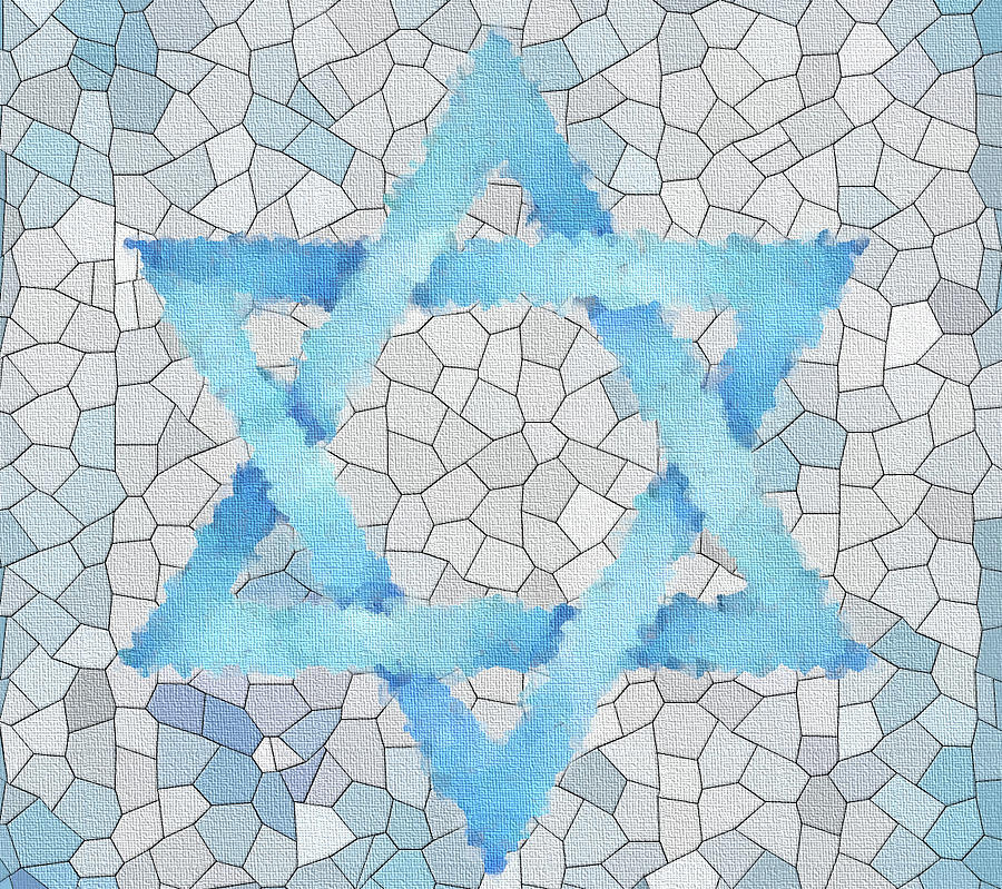 Star of David Digital Art by Jacob Melnick - Fine Art America