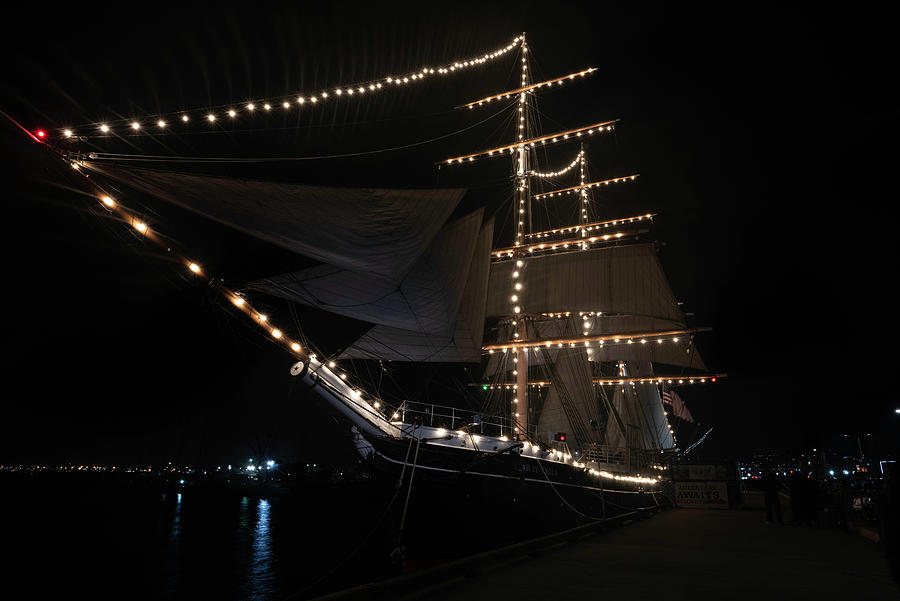 Star of India at Night Photograph by Scott Cunningham