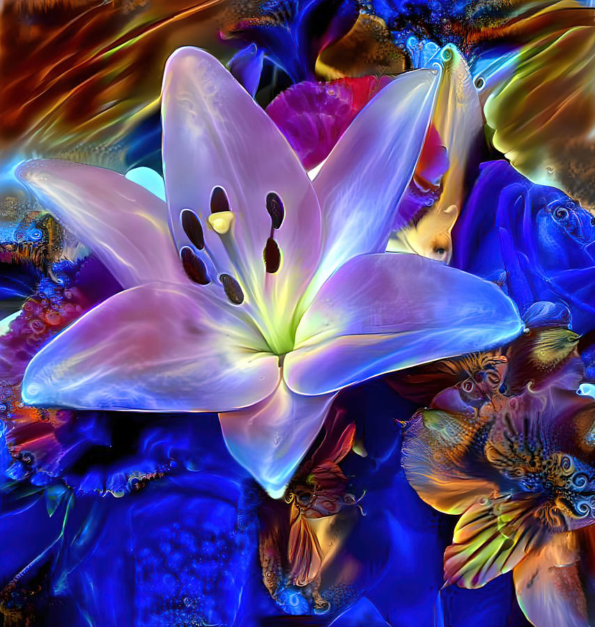 Star Of The Bouquet Digital Art By Edward Landen Fine Art America