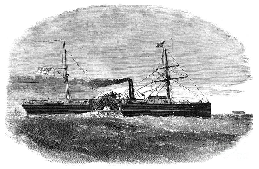 Star of the West, 1861 Drawing by Granger