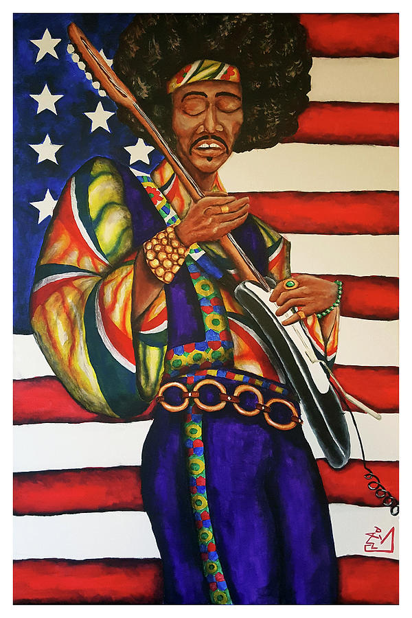 Star Spangled Banner Painting by Rodney D Butler