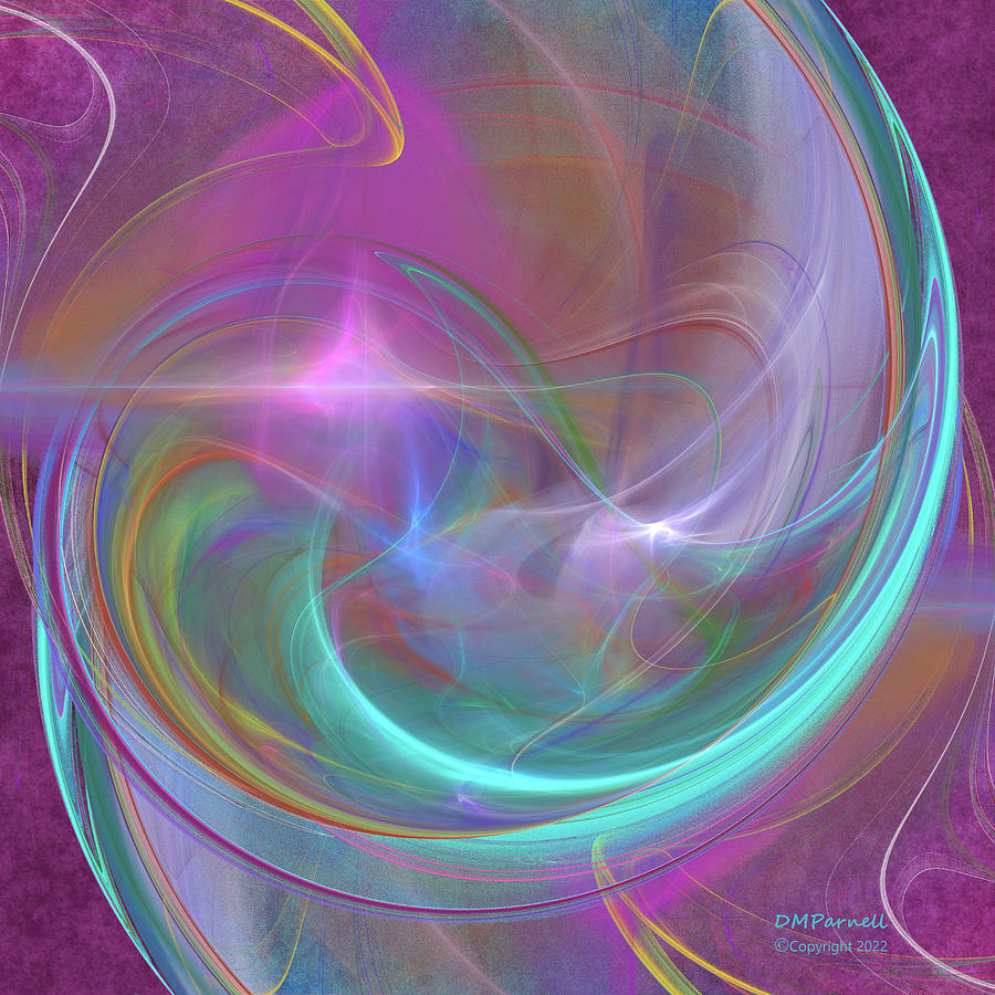 Star Swirl Digital Art by Diane Parnell