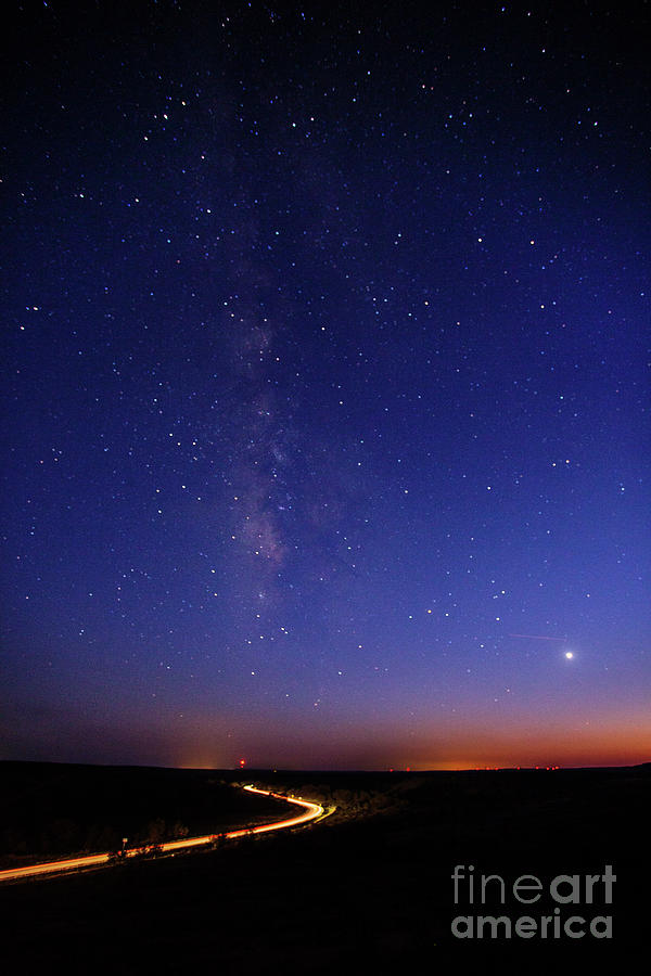 Star Traffic Photograph by Andrea Smith