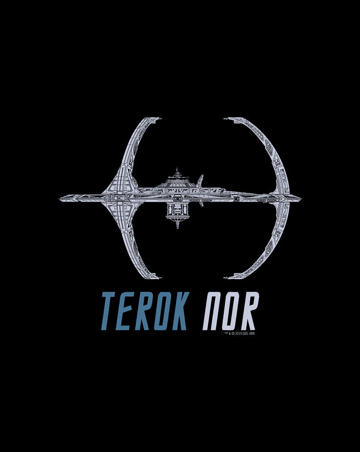 Star Trek Deep Space Nine Terok Nor Digital Art By Andy Nguyen