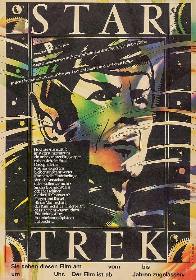 Leonard Nimoy Mixed Media - Star Trek the Motion Picture, 1979, with Leonard Nimoy by Movie World Posters