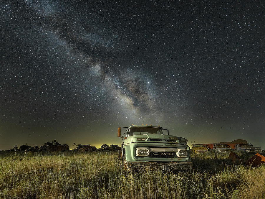 Star Truck 8 Photograph by James Clinich