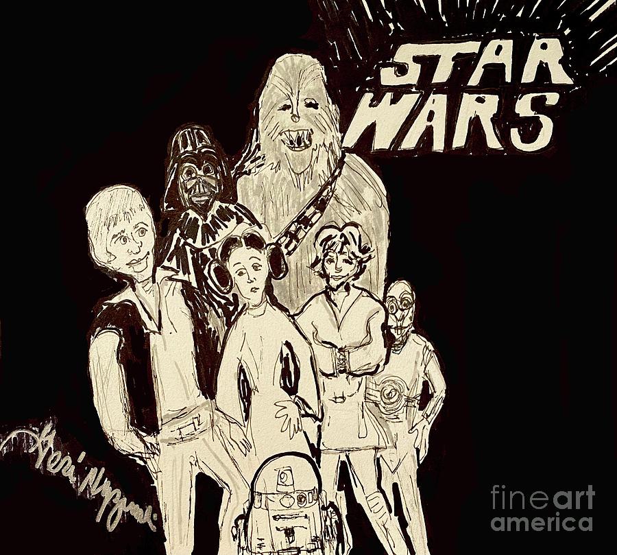 Star Wars 1977 Mixed Media