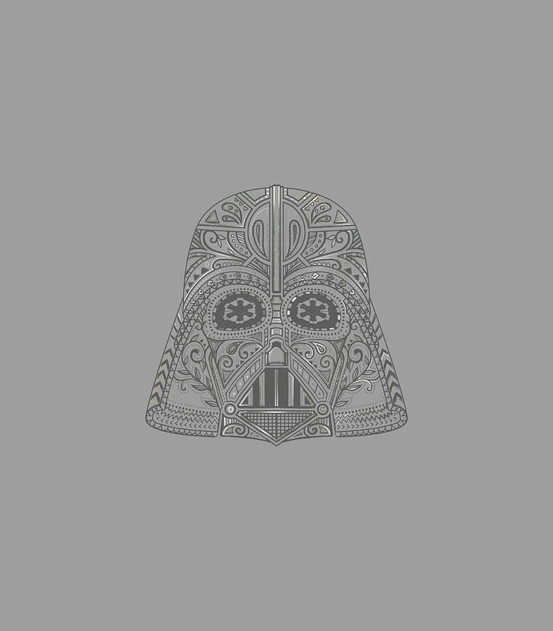 Star Wars Darth Vader Sugar Skull Helmet Graphic Digital Art by JohnPc ...