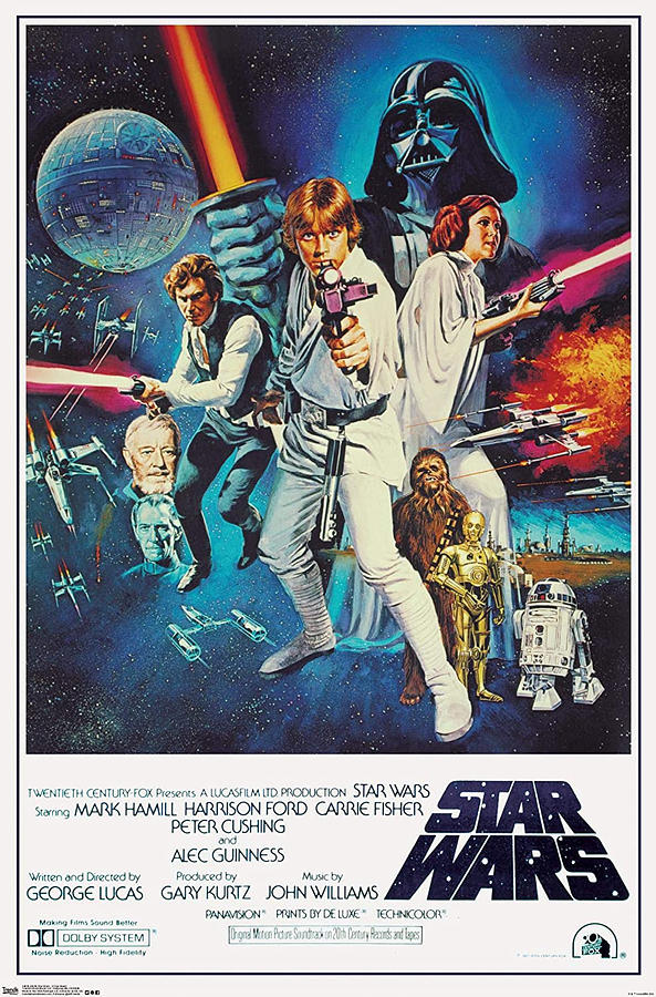 Star Wars IV One sheet Collector's Edition Wall Digital Art by Vectoria ...