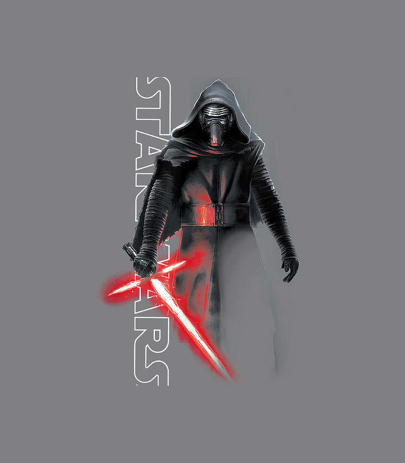 Star Wars Kylo Ren Episode 7 Logo Graphic Digital Art by Noi April ...