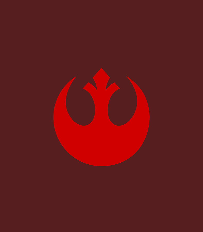 Star Wars Red Rebel Logo Graphic Digital Art by Kelseh Faris - Fine Art ...