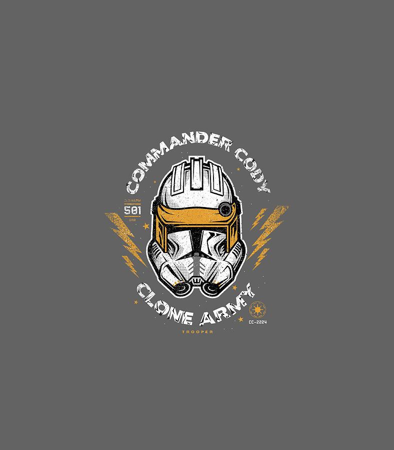 Star Wars The Clone Wars Commander Cody Clone Army Digital Art by ...