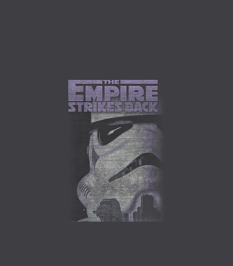 Star Wars The Empire Strikes Back Stormtrooper ATAT Poster Digital Art ...