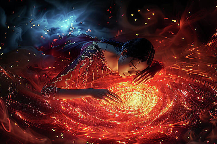 Starbirth Digital Art by Lisa Yount Starbirth Digital Art by Lisa Yount